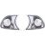 DESIGNBLINKER SET     E46, passend für 01-03         COUPÈ/CARBIO