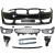 DESIGNSTOßSTANGE VORN F30, passend für 11-19            EVO LOOK,