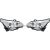 DESIGNSCHEINWERF.SET  E60, passend für 08-10     KLARGLAS/CHROME
