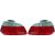 DESIGNRÜCKLEUCHT.SET  E61, passend für 03-07            ROT-CHROM