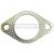 Dichtung, Abgasrohr passend für HYUNDAI ACCENT, HYUNDAI GETZ, HYUNDAI (BEIJING) ACCENT, KIA RIO, KIA (DYK) QIANLIMA, KIA (DYK) RIO