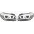 DESIGNSCHEINWERF.SET  E84, passend für 11-14     KLARGLAS/CHROME