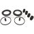 Bremssattel vorne, reparatursatz passend für HYUNDAI EQUUS / CENTENNIAL, HYUNDAI GRACE, HYUNDAI H-1, HYUNDAI H100, HYUNDAI H-1 / STAREX, HYUNDAI PORTER, HYUNDAI TERRACAN, HYUNDAI (HUATAI) TERRACAN, NISSAN (DFAC) QASHQAI