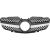 KÜHLERGRILL KPL.  DB R230, passend für 01-08        CHROM/SCHWARZ