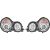 DESIGNSCHEINWERF. SET W210 passend für 95-99     +STANDLICHTRINGE
