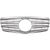 KÜHLERGRILL KPL.  DB W211, passend für 06-09         CHROM/SILBER