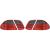 LED DESIGNRÜCKLP.SET W208, passend für 97-02         LED 4-TEILIG