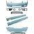 STOßSTANGEN SET  CLK W209, passend für 02-09      SPORT 63-OPTIK,