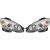 DESIGNSCHEINW.SET    W204, passend für 07-11        KLARGL./CHROM