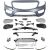 SPORTSTOßSTANGE VO.  W205, passend für 14-18    SPORT C300 OPTIK,