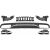 DIFFUSOR HINTEN.     C205, passend für 25-18     SPORT C63-OPTIK,