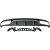 DIFFUSOR HINTEN.     C205 passend für 15-23     SPORT C63-OPTIK,