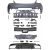 SPORTSTOßSTANGE HI   W205, passend für 14-21     SPORT C43-OPTIK,