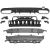 DIFFUSOR HINTEN.     W205, passend für 19->>   SPORT C63-OPTIK,