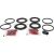 Bremssattel vorne, reparatursatz passend für MERCEDES-BENZ C-CLASS, MERCEDES-BENZ CLS, MERCEDES-BENZ E-CLASS, MERCEDES-BENZ GLC