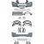 STOßSTANGEN SET      W164, passend für 08-11       SPORT 63 OPTIK