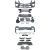 STOßSTANGEN SET      W166, passend für 11-15      SPORT 63-OPTIK,