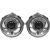 DESIGNSCHEINWERF.SET W463, passend für 89-06       KLARGLAS/CHROM