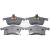 Bremsbeläge vorne passend für CHEVROLET ASTRA, OPEL ADAM, OPEL ASTRA, OPEL ASTRA G CLASSIC, OPEL ASTRA H CLASSIC, OPEL COMBO, OPEL CORSA, OPEL CORSA CLASSIC, OPEL MERIVA, OPEL ZAFIRA, OPEL ZAFIRA / ZAFIRA FAMILY, VAUXHALL ASTRA, V