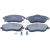 Bremsbeläge vorne - reparatursatz passend für OPEL COMBO, OPEL CORSA, OPEL CORSA CLASSIC, OPEL MERIVA, VAUXHALL COMBO, VAUXHALL COMBO TOUR, VAUXHALL CORSA, VAUXHALL CORSAVAN, VAUXHALL MERIVA