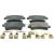 Bremsbeläge hinten - reparatursatz passend für BUICK REGAL, BUICK (SGM) LACROSSE, BUICK (SGM) REGAL, CADILLAC XTS, CHEVROLET IMPALA, CHEVROLET MALIBU, CHEVROLET (SGM) MALIBU, HOLDEN MALIBU, OPEL INSIGNIA, SAAB 9-5, VAUXHALL INSIGN