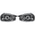 DESIGNSCHEINWF. SET CORSA, passend für 93-00              SCHWARZ