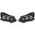 DESIGNSCHEINWF.SET CORSA D passend für 06-10     KLARGLAS/SCHWARZ