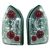 DESIGNRÜCKLAMP.SET ZAFIRA, passend für 99-05       KLARGLAS/CHROM