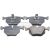 Bremsbeläge hinten passend für BMW 3, BMW 5, BMW 7, BMW 8, BMW X3, BMW X5, BMW Z8, LAND ROVER RANGE ROVER