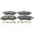 Bremsbeläge vorne - reparatursatz passend für CHRYSLER GRAND VOYAGER, DODGE JOURNEY, DODGE NITRO, FIAT FREEMONT, JEEP CHEROKEE, JEEP COMPASS, JEEP WRANGLER