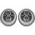 DESIGNSCHEINW.SET  PORSCHE passend für 04-09      KLARGLAS/SILBER