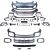 SPORTSTOßST. SET PANAMERA, passend für 17-22     971 TURBO-OPTIK;