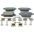 Bremsbeläge hinten - reparatursatz passend für FORD FOCUS, FORD GALAXY, FORD KUGA, FORD MONDEO, FORD S-MAX, FORD AUSTRALIA MONDEO, FORD USA FOCUS, LAND ROVER FREELANDER 2, VOLVO S80, VOLVO V70, VOLVO XC70