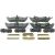 Bremsbeläge hinten - reparatursatz passend für FORD USA EXPLORER, FORD USA EXPLORER SPORT TRAC, MERCURY MOUNTAINEER