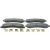 Bremsbeläge vorne - reparatursatz passend für FORD USA EXPEDITION, FORD USA F-150, LINCOLN MARK LT, LINCOLN NAVIGATOR