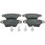 Bremsbeläge hinten - reparatursatz passend für FORD GALAXY, FORD MONDEO, JAGUAR X-TYPE, RENAULT KANGOO