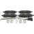 Bremsbeläge vorne passend für FORD TOURNEO CONNECT / GRAND TOURNEO CONNECT, FORD TOURNEO COURIER, FORD TOURNEO CUSTOM, FORD TRANSIT, FORD TRANSIT CONNECT, FORD TRANSIT COURIER, FORD TRANSIT CUSTOM, FORD TRANSIT TOURNEO, FORD AUSTR