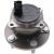 Radnabe hinten passend für FORD C-MAX, FORD FOCUS, FORD FOCUS C-MAX, FORD USA FOCUS, VOLVO C30, VOLVO C70, VOLVO S40, VOLVO V50