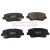 Bremsbeläge hinten passend für GENESIS G70, HYUNDAI COUPE, HYUNDAI ENTOURAGE, HYUNDAI EQUUS / CENTENNIAL, HYUNDAI GENESIS, HYUNDAI GRAND SANTA FÉ, HYUNDAI SANTA FE, HYUNDAI SANTA FÉ, HYUNDAI (BEIJING) SANTA FÉ, HYUNDAI (HUATAI) SA