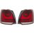 DESIGNRÜCKLAMP. SET  POLO, passend für 09-14                  LED