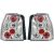 DESIGNRÜCKLAMP. SET  LUPO, passend für 97-00       KLARGLAS/CHROM
