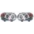 DESIGNSCHEINWERF.SET GOLF, passend für 97-03       KLARGLAS/CHROM