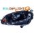 DESIGNSCHEINWF.SET GOLF 5, passend für 03-08 XENON KLARGL/SCHWARZ