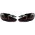 DESIGNSCHEINW. SET GOLF 6, passend für 08-12         ROTE LEISTE,