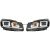 DESIGNSCHEINWF.SET GOLF 6, passend für 08-12     KLARGL./SCHWARZ,