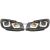 DESIGNSCHEINWF.SET GOLF 6, passend für 08-12     KLARGL./SCHWARZ,