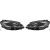 DESIGNSCHEINW.SET GOLF 7.5 passend für 17-20 SCHWARZ/CHROM LEISTE