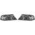 DESIGNSCHEINWF.SET PASSAT, passend für 00-05     KLARGLAS/SCHWARZ