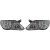 DESIGNSCHEINW.SET  TIGUAN, passend für 07-11        KLARGL./CHROM