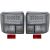 DESIGNRÜCKLAMP.SET     T4, passend für 90->>                  LED